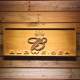Budweiser Crowned B  Wood Sign