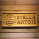 Stella Artois Crest Wood Sign