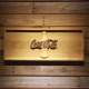 Coca-Cola Bottle Wood Sign