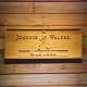 Johnnie Walker Blue Label Wood Sign