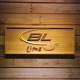 Bud Light Lime Wood Sign