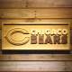 Chicago Bears Wood Sign