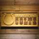 Indianapolis Colts Wood Sign