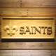 New Orleans Saints Wood Sign