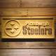 Pittsburgh Steelers Wood Sign