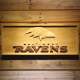 Baltimore Ravens 2 Wood Sign
