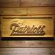 New England Patriots Wood Sign