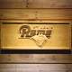 Los Angeles Rams Wood Sign - Legacy Edition