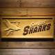 San Jose Sharks Wood Sign - Legacy Edition