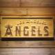 Los Angeles Angels of Anaheim Wood Sign