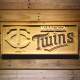 Minnesota Twins Wood Sign