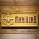 Seattle Mariners Wood Sign