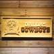Dallas Cowboys Badge Wood Sign