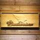 Arizona Cardinals Budweiser Wood Sign