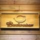 Chicago Bears Budweiser Wood Sign