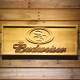 San Francisco 49ers Budweiser Wood Sign