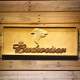 Atlanta Falcons Budweiser Wood Sign
