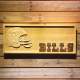 Buffalo Bills Helmet Wood Sign