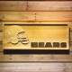 Chicago Bears Helmet Wood Sign