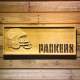 Green Bay Packers Helmet Wood Sign