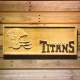 Tennessee Titans Helmet Wood Sign