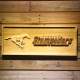 Calgary Stampeders Horse Outline Wood Sign