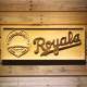 Kansas City Royals 40th Anniversary Logo Wood Sign - Legacy Edition