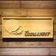 Cleveland Browns Coors Light Helmet Wood Sign