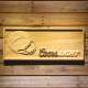 Los Angeles Chargers Coors Light Helmet Wood Sign