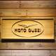 Moto Guzzi Wood Sign