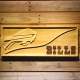 Buffalo Bills Split Wood Sign