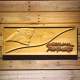 Carolina Panthers Split Wood Sign