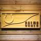 Indianapolis Colts Split Wood Sign