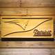 New England Patriots Split Wood Sign