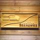 Seattle Seahawks Split Wood Sign