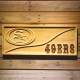 San Francisco 49ers Split Wood Sign