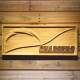 Los Angeles Chargers Split Wood Sign