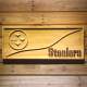 Pittsburgh Steelers Split Wood Sign