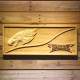 Philadelphia Eagles Split Wood Sign