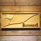 Tampa Bay Buccaneers Split Wood Sign