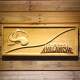 Colorado Avalanche Split Wood Sign