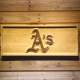 Oakland Athletics A's Logo Wood Sign
