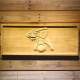Oakland Athletics 1999 Turn Ahead the Clock Elephant Logo Wood Sign - Legacy Edition