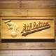 Oakland Athletics Elephant Logo Wood Sign