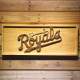 Kansas City Royals Text Wood Sign