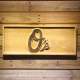 Baltimore Orioles 2 Wood Sign