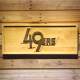 San Francisco 49ers Unused 1991 Logo Wood Sign - Legacy Edition