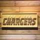 San Diego Chargers 2007-2016 A Wood Sign - Legacy Edition