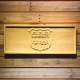 San Diego Chargers 1963 Helmet Logo Wood Sign - Legacy Edition