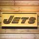 New York Jets Text Wood Sign